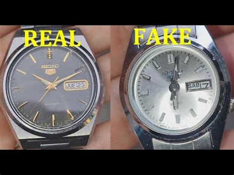 original seiko watch vs fake|how to know if seiko watch is original.